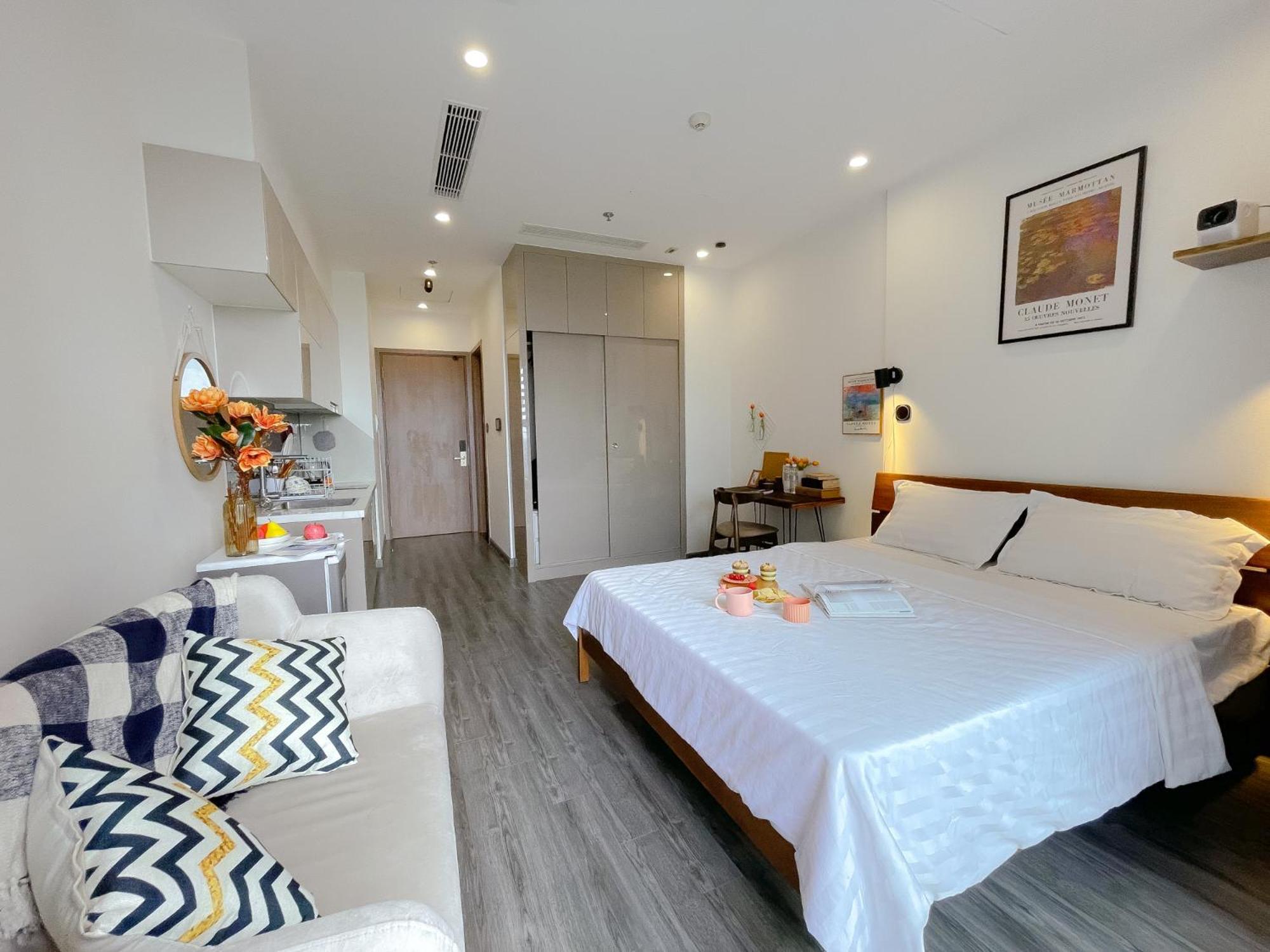 Boho Homestay -R103 Vinhomes Ocean Park-Gia Lam-Ha Noi Hanoi Exteriör bild