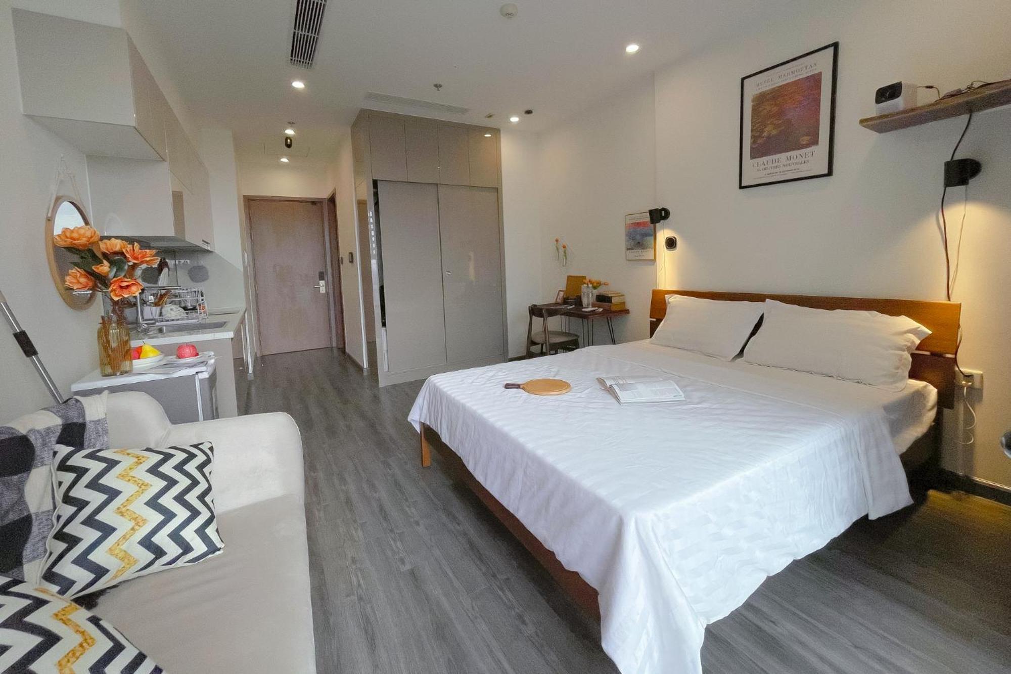 Boho Homestay -R103 Vinhomes Ocean Park-Gia Lam-Ha Noi Hanoi Exteriör bild